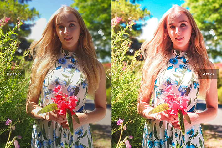 40 پریست لایت روم و پریست کمرا راو و اکشن فتوشاپ تم بهاری Calla Lily Lightroom Presets 40 پریست لایت روم و پریست کمرا راو و اکشن فتوشاپ تم بهاری Calla Lily Lightroom Presets