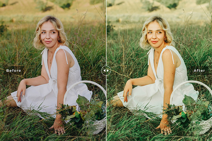 40 پریست لایت روم و پریست کمرا راو و اکشن فتوشاپ تم رنگی سبز Mindaro Lightroom Presets 40 پریست لایت روم و پریست کمرا راو و اکشن فتوشاپ تم رنگی سبز Mindaro Lightroom Presets