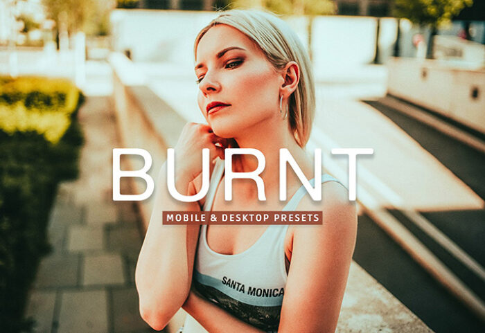 40 پریست لایت روم و پریست کمرا راو و اکشن فتوشاپ تم رنگی سوخته Burnt Lightroom Presets