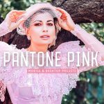 40 پریست لایت روم و پریست کمرا راو و اکشن فتوشاپ تم صورتی Pantone Pink Lightroom Presets
