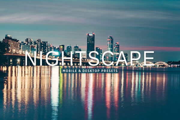 40 پریست لایت روم و پریست کمرا راو و اکشن فتوشاپ تم عکاسی در شب Nightscape Lightroom Presets