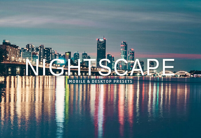 40 پریست لایت روم و پریست کمرا راو و اکشن فتوشاپ تم عکاسی در شب Nightscape Lightroom Presets