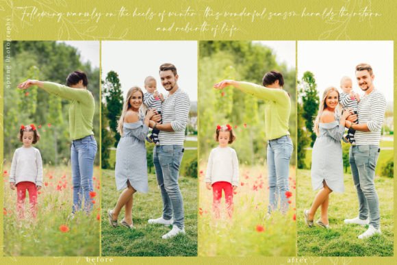 20 پریست لایت روم 2022 فوق حرفه ای تم عکس خانوادگی Familia Lightroom Presets