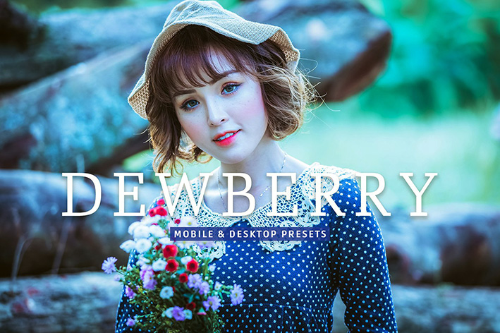 40 پریست لایت روم و پریست کمرا راو و اکشن فتوشاپ Dewberry Lightroom Presets 40 پریست لایت روم و پریست کمرا راو و اکشن فتوشاپ Dewberry Lightroom Presets