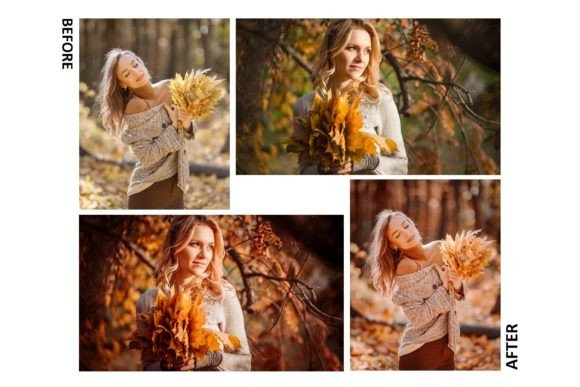 20 پریست لایت روم 2022 حرفه ای تم پاییز سر زنده Alive Autumn Lightroom Presets
