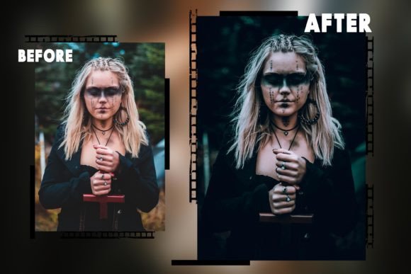 20 پریست لایت روم 2022 حرفه ای سینمایی جشن هالووین Cinematic Halloween Lightroom Presets