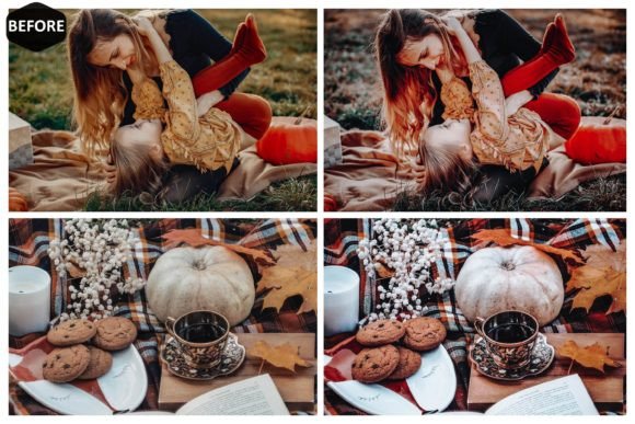 24 پریست لایت روم 2022 حرفه ای سینمایی جشن شکرگزاری Thanksgiving Lightroom Presets