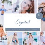 30 پریست لایت روم 2022 حرفه ای تم کریستال Lightroom Presets Crystal