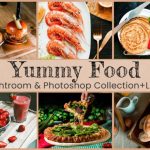 32 پریست لایت روم و اکشن فتوشاپ و لات رنگی عکس غذا Yummy Food Lightroom Presets