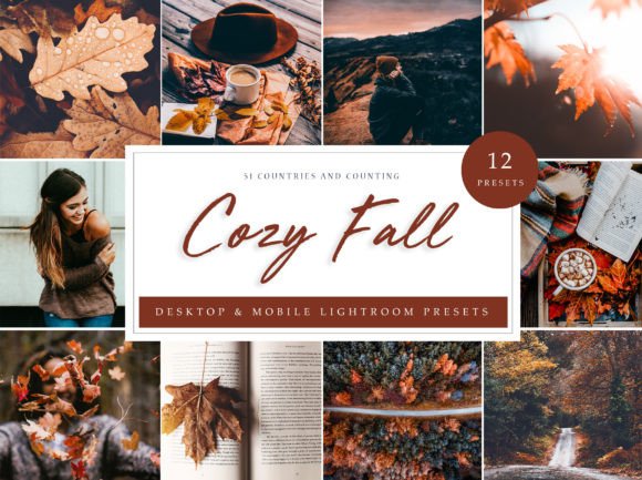 36 پریست لایت روم 2022 حرفه ای تم پاییز زیبا Lightroom Preset Cozy Fall 36 پریست لایت روم 2022 حرفه ای تم پاییز زیبا Lightroom Preset Cozy Fall