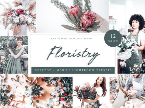 36 پریست لایت روم 2022 حرفه ای تم گلفروشی Lightroom Presets Floristry 36 پریست لایت روم 2022 حرفه ای تم گلفروشی Lightroom Presets Floristry