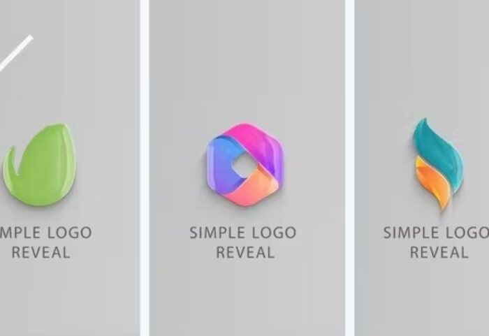 پروژه آماده افتر افکت لوگو افکت درخشش رزولوشن 4K با موزیک Minimal Logo Opener