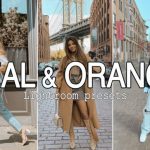 14 پریست لایت روم فوق حرفه ای تم گرم Teal Orange Lightroom Presets