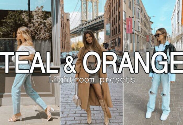 14 پریست لایت روم فوق حرفه ای تم گرم Teal Orange Lightroom Presets