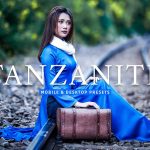 40 پریست لایت روم و پریست کمرا راو و اکشن فتوشاپ تم آبی Tanzanite Lightroom Presets