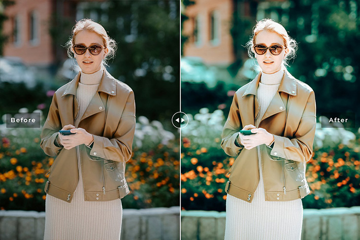 40 پریست لایت روم و پریست کمرا راو و اکشن فتوشاپ تم فضای باز Hackberry Lightroom Presets 40 پریست لایت روم و پریست کمرا راو و اکشن فتوشاپ تم سبز غنی Rich Green Lightroom Presets