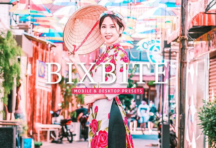 40 پریست لایت روم و پریست کمرا راو و اکشن فتوشاپ تم پرتره Bixbite Lightroom Presets