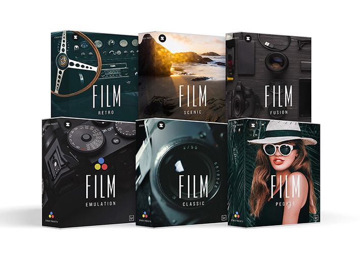40 پریست لایت روم و پریست کمرا راو و اکشن فتوشاپ تم فضای باز Hackberry Lightroom Presets 700 پریست لایت روم 2022 و کمرا راو حرفه ای ویژه عکاسان Lightroom Collection Film Master