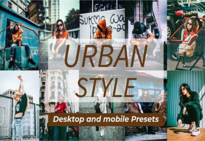 20 پریست لایت روم فوق حرفه ای فشن استایل Urban Fashion Style Lightroom Presets