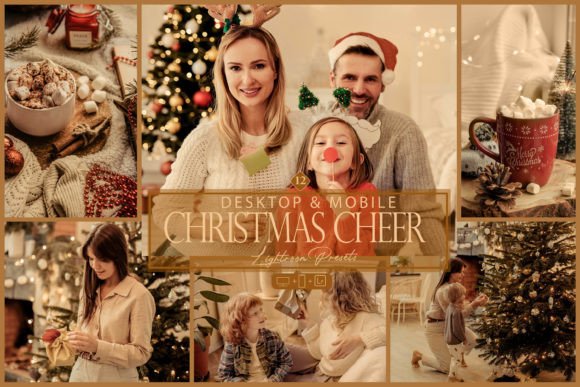 36 پریست لایت روم فوق حرفه ای 2022 تم کریسمس Christmas Cheer Lightroom Presets 36 پریست لایت روم فوق حرفه ای 2022 تم کریسمس Christmas Cheer Lightroom Presets