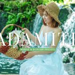 40 پریست لایت روم و پریست کمرا راو و اکشن فتوشاپ تم فصل بهار Adamite Lightroom Presets