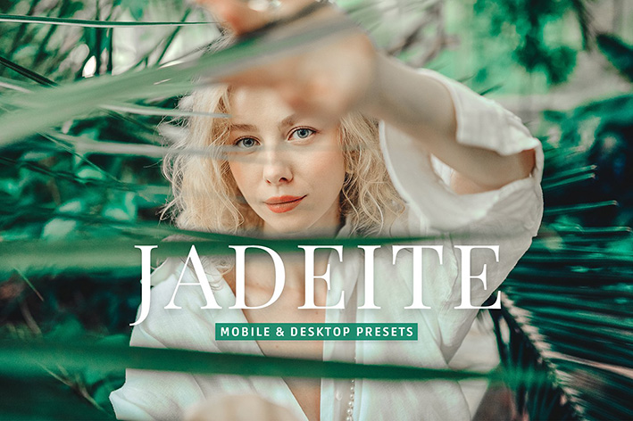40 پریست لایت روم و پریست کمرا راو و اکشن فتوشاپ تم یشم Jadeite Lightroom Presets 40 پریست لایت روم و پریست کمرا راو و اکشن فتوشاپ تم یشم Jadeite Lightroom Presets