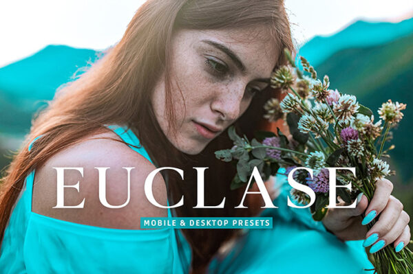 40 پریست لایت روم و پریست کمرا راو و اکشن فتوشاپ پرتره مدلینگ Euclase Lightroom Presets