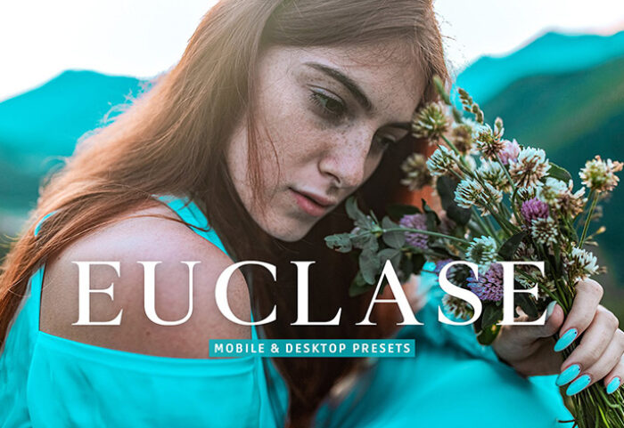 40 پریست لایت روم و پریست کمرا راو و اکشن فتوشاپ پرتره مدلینگ Euclase Lightroom Presets