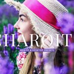 40 پریست لایت روم پرتره و پریست کمرا راو و اکشن فتوشاپ تم بنفش Charoite Lightroom Presets
