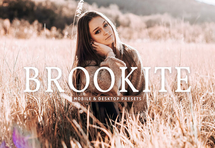 40 پریست لایت روم پرتره و پریست کمرا راو و اکشن فتوشاپ تم شکلاتی Brookite Lightroom Presets