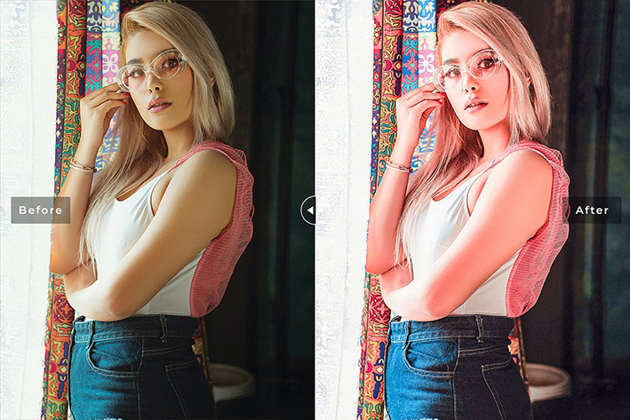 40 پریست لایت روم پرتره و پریست کمرا راو و اکشن فتوشاپ تم صورتی Coral Pink Lightroom Presets 40 پریست لایت روم پرتره و پریست کمرا راو و اکشن فتوشاپ تم صورتی Coral Pink Lightroom Presets