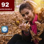 پکیج 92 پریست لایت روم 2023 تم رنگی گرم Warm Bundle Lightroom presets premium collection